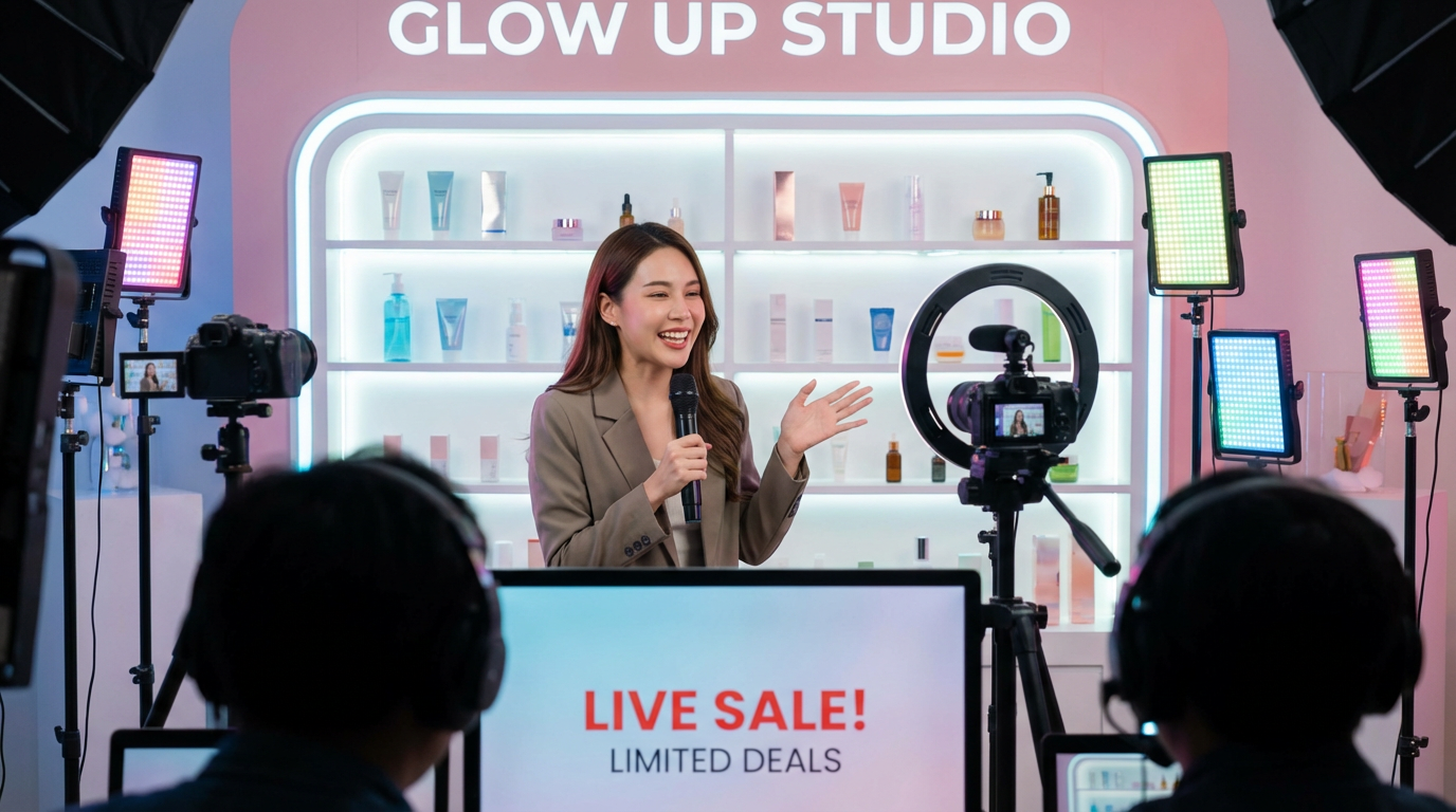 Live Host Engaging Audience